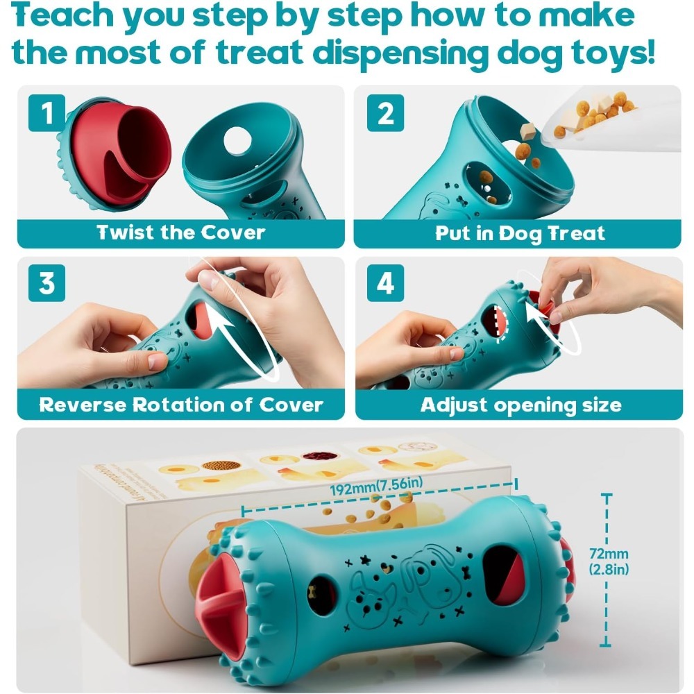 Interactive Dog Toys Adjustabl - огляд і ціна Indestructible Dog Chew Toy