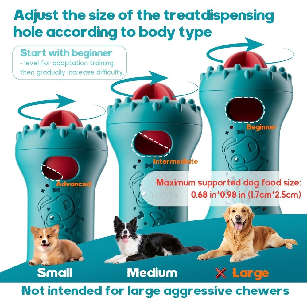 Interactive Dog Toys Adjustabl - огляд і ціна Indestructible Dog Chew Toy