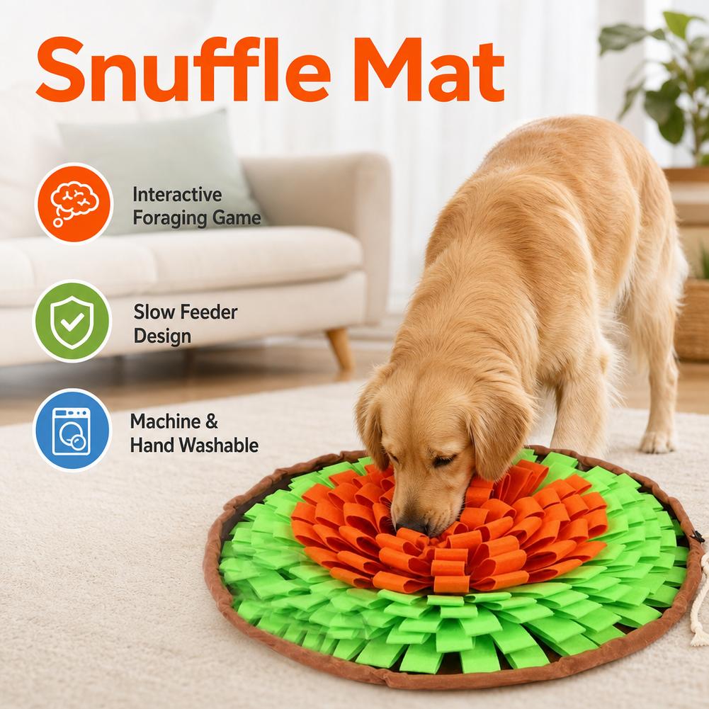 Dog Snuffle Mat Interactive Fe - огляд і ціна Interactive Squeaky Plush Dog Toy