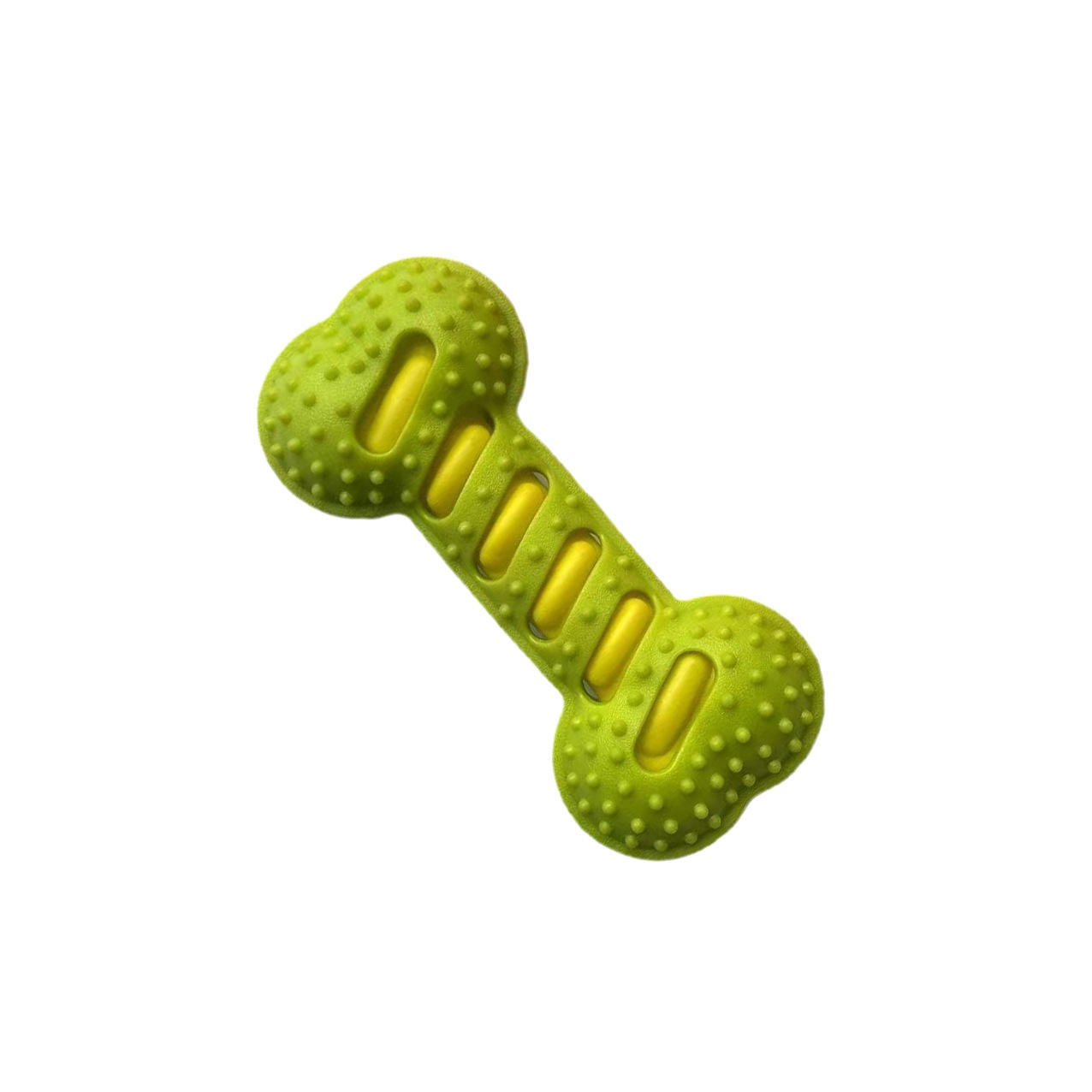 Dog Bone Chew Toy Durable Rubb - огляд і ціна Teeth Cleaning Dog Chew Bone