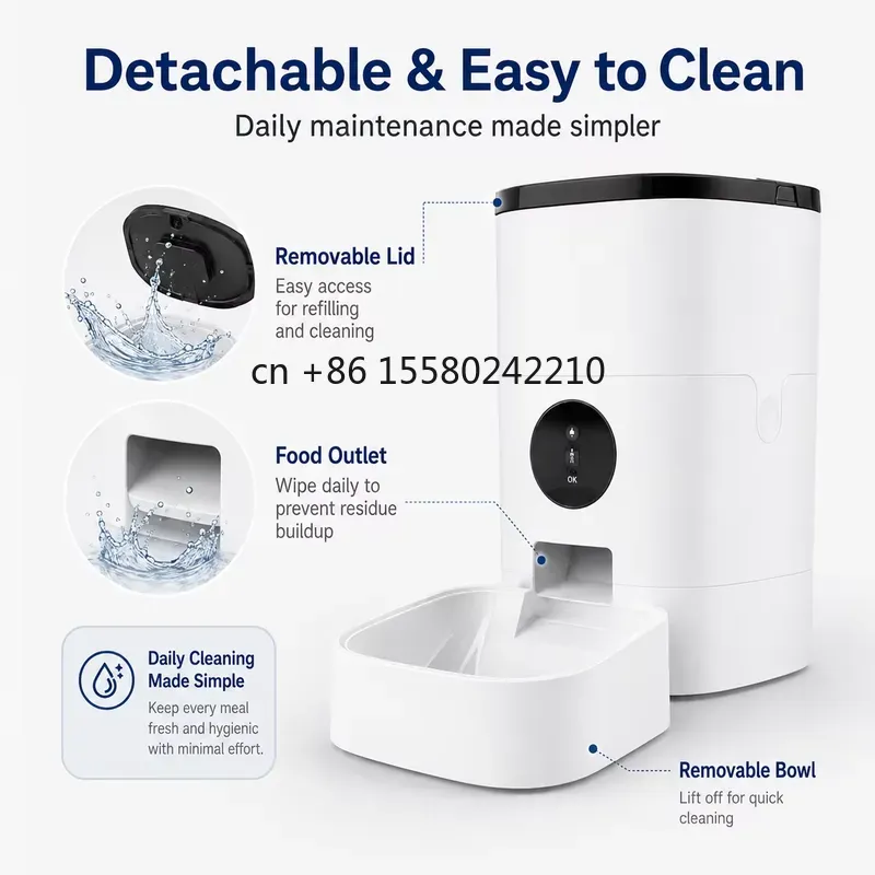 2026 hot 4L WiFi Smart Automat - огляд і ціна Pet Feeders