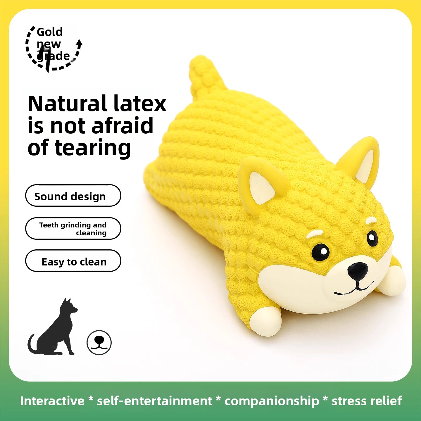 Squeaky Latex Bear Dog Chew To - огляд і ціна Interactive Squeaky Plush Dog Toy