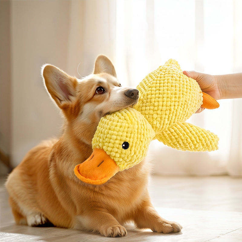 Plush Duck Dog Toy Bite Resist - огляд і ціна Indestructible Dog Chew Toy
