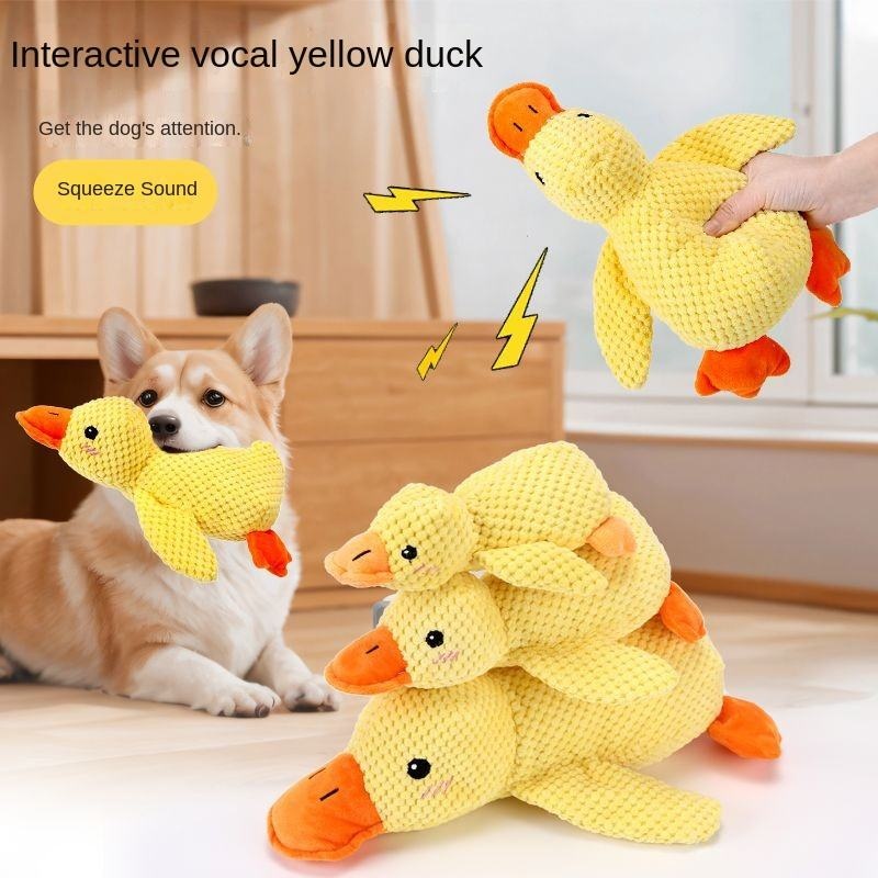 Plush Duck Dog Toy Bite Resist - огляд і ціна Indestructible Dog Chew Toy