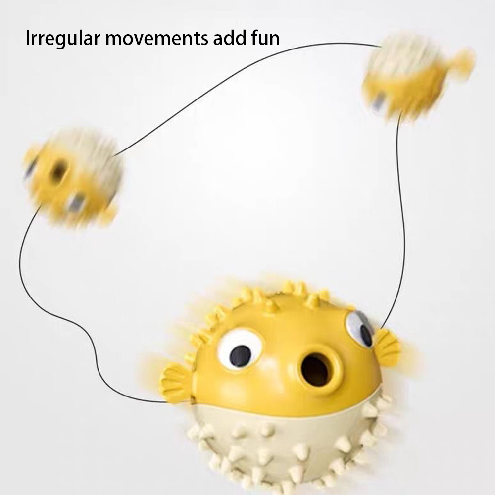 Bouncing Fish Dog Toys Leak Ba - огляд і ціна Dog Puzzle Feeder Toy