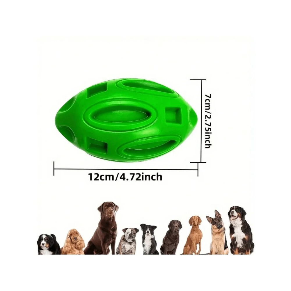 1pcs Indestructible Squeaky Ru - огляд і ціна Indestructible Dog Chew Toy